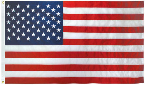 US Nylon Pole Hem Flags